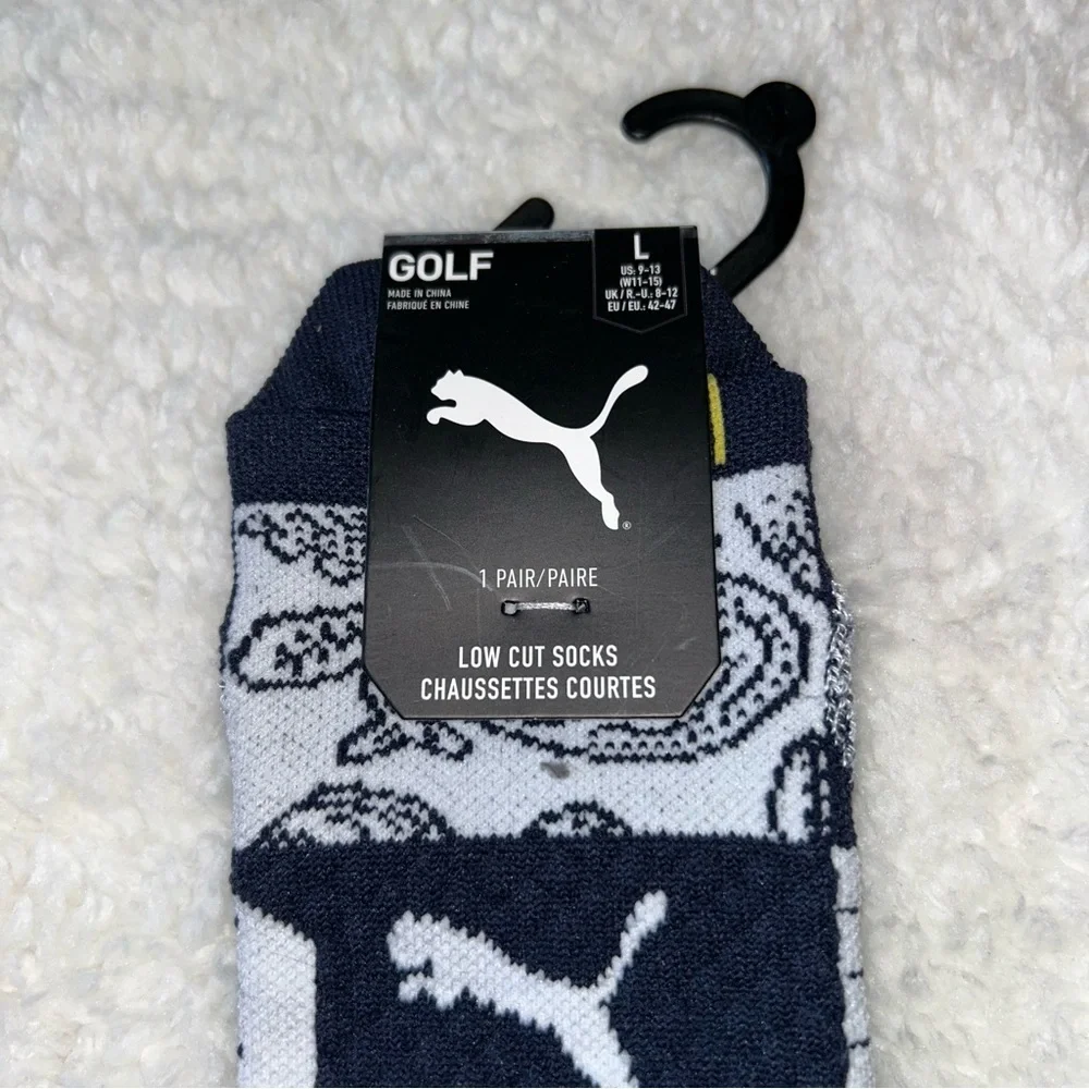 Puma Men’s Golf Low Cut Socks Size 9-13 NEW